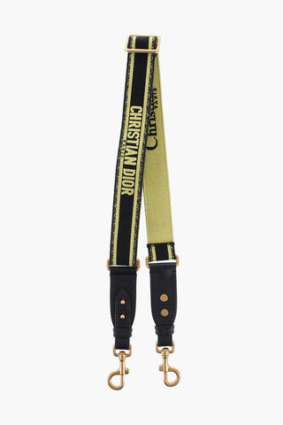 Two-Tone Logoed Shoulder Strap for Bag