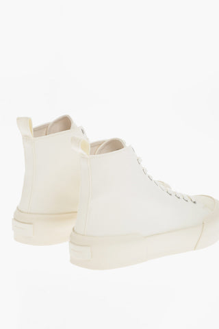 Sneakers High-Top In Tessuto 