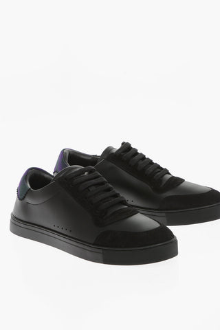 Sneakers In Pelle Low-Top