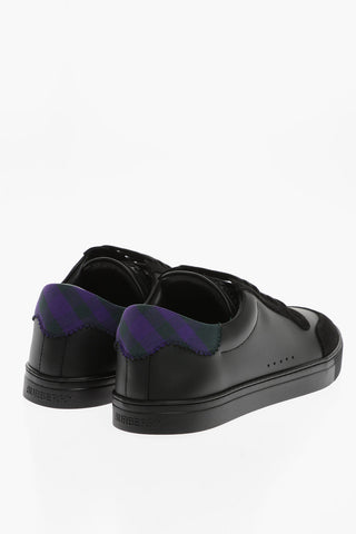 Sneakers In Pelle Low-Top