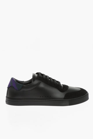 Sneakers In Pelle Low-Top