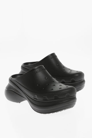 CROCS Mukes With Platform Soles