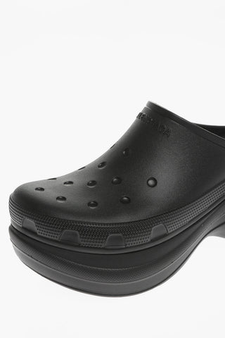 CROCS Mukes With Platform Soles
