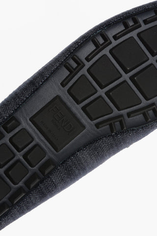 Embroidered Monogram loafers