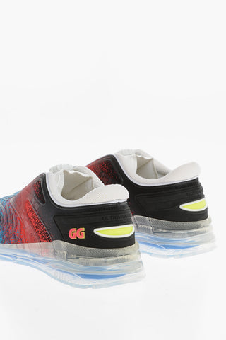 Fabric ULTRAPACE Low-Top Sneakers with Rubber Details and Air Bubble Sole