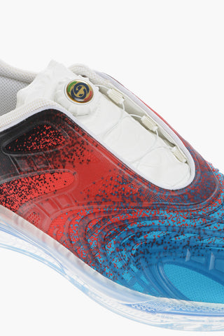 Fabric ULTRAPACE Low-Top Sneakers with Rubber Details and Air Bubble Sole