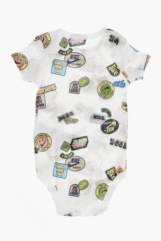 패턴 면 혼방 바디+모자+양말 세트