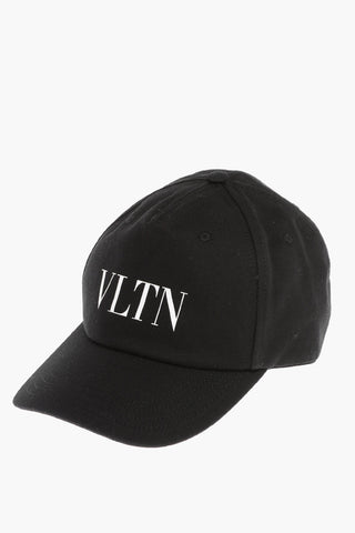 GARAVANI VLTN Solid Color Cap with Contrasting Logo