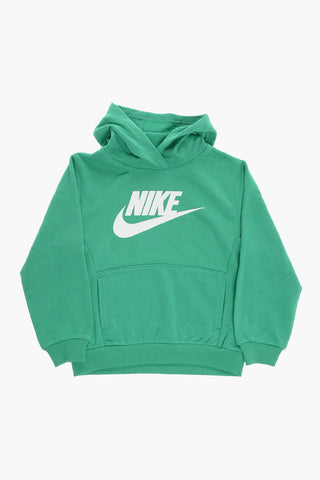 Set Kapuzenpullover und Jogginghose einfarbig mit Logodruck
