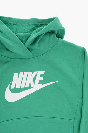 Set Kapuzenpullover und Jogginghose einfarbig mit Logodruck