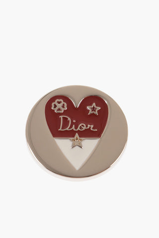 Charm For Shoulder Strap with Engraved Heart