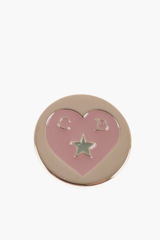 Charm For Shoulder Strap with Engraved Heart