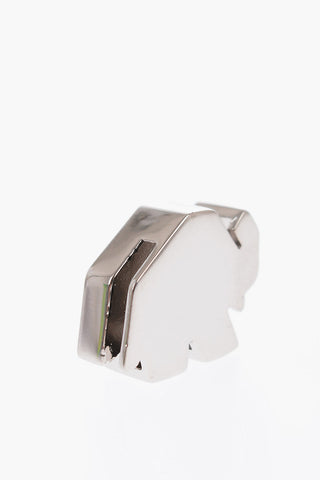 Elephant-Shaped Metal Charm for Shoulder Strap