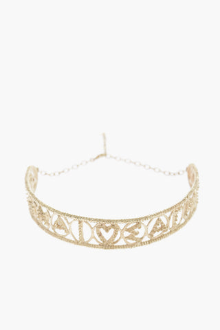 Collana Chocker Dorata