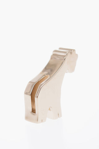 Giraffe-Shaped Metal Charm for Shoulder Strap