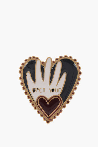 Heart-Shaped Charm for Shoulder Strap