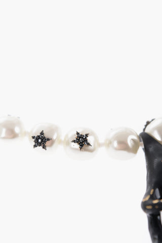 Beads Choker Necklace with Pendant