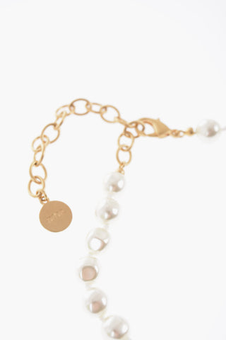 Beads Choker Necklace with Pendant