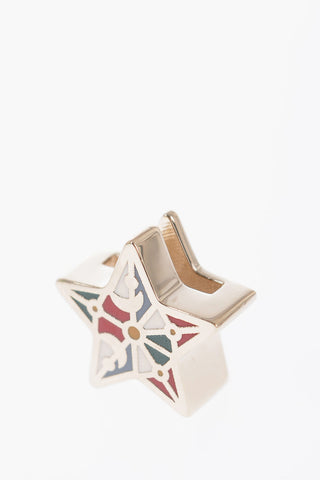 Star-Shaped Metal Shoulder Strap Charm