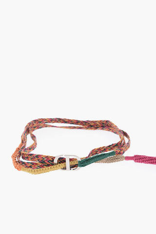 Braided Multicolor DIOR NATURAL Belt