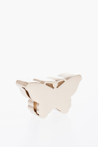 Butterfly-Shaped Metal Shoulder Strap Charm