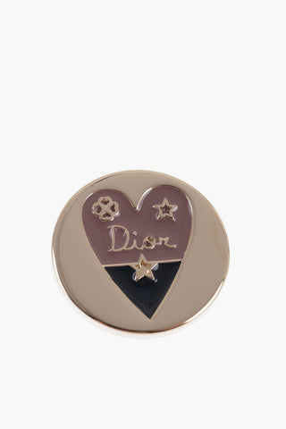 Charm For Shoulder Strap with Engraved Heart