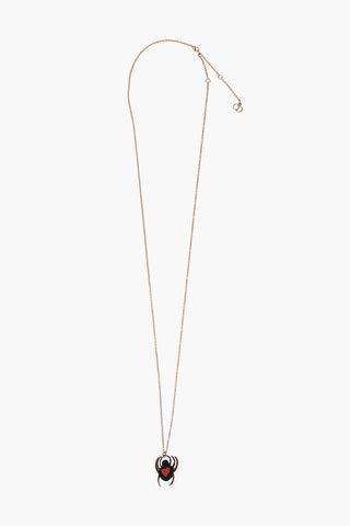 Collana a Catena con Charm a Forma di Ragno