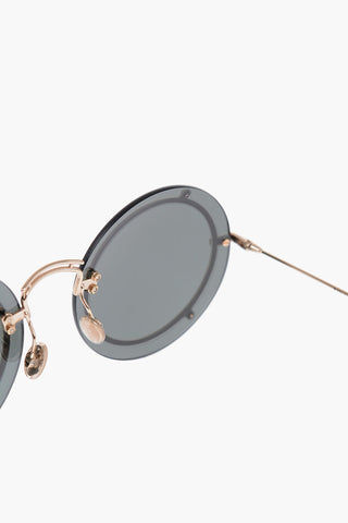 Round Sunglasses SURREALIST with Metal Frame