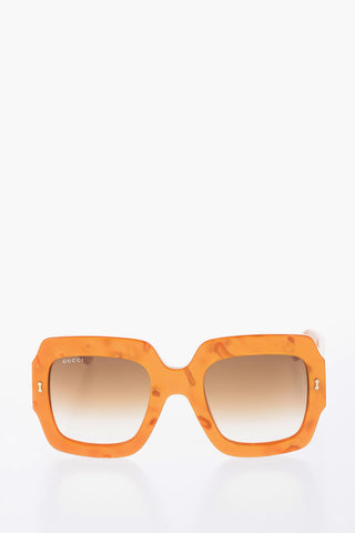 Solid Color Sunglasses with Oversized Frame