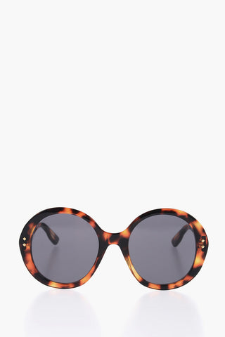 Round Sunglasses with Tortoiseshell Frame