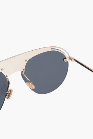 Occhiali da Sole Aviator REVOLUTION con Montatura Effetto Dorato