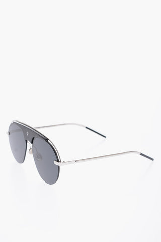 Silver-Tone Frame REVOLUTIOMN Aviator Sunglasses