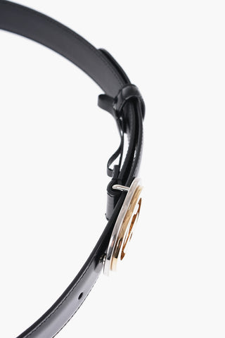 Leather Belt with GG Buckle 30mm