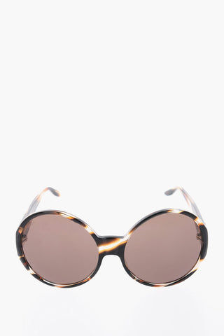 Round Sunglasses with Tortoiseshell Frame