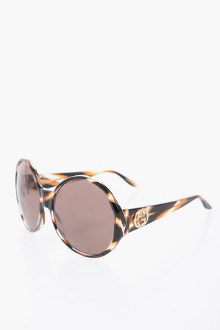 Round Sunglasses with Tortoiseshell Frame