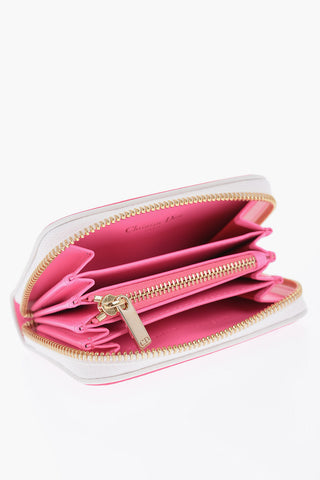 Leather DIOR VIBE Wallet with Zip Closure