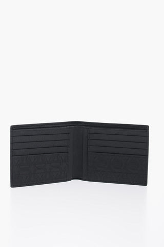 Leather GANCINI Wallet with Embossed Logo