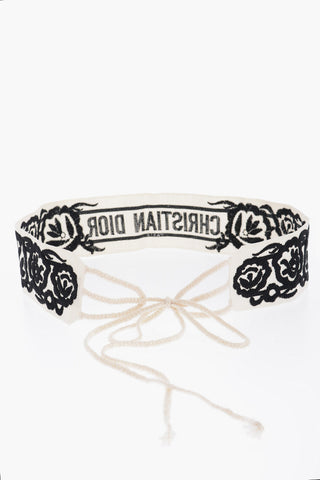 Embroidered Maxi Belt 80mm
