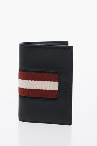 Leather BRYCEN Wallet with Contrasting Detail