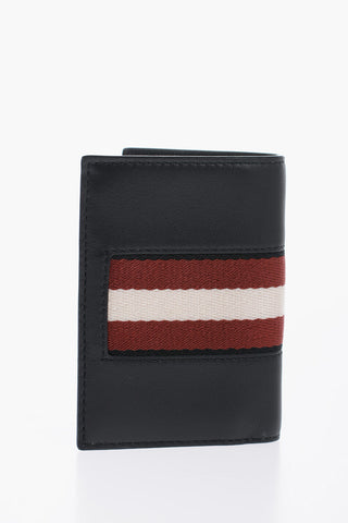 Leather BRYCEN Wallet with Contrasting Detail