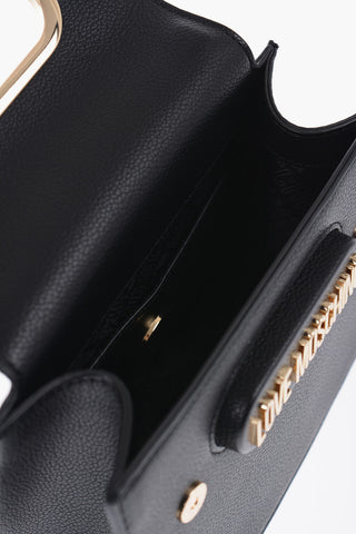 LOVE Borsa a Tracolla Satchel con Chiusura ad Incastro
