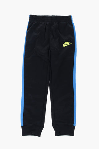 대비 컬러 밴드가 있는 스웨트셔츠와 조거 팬츠 세트