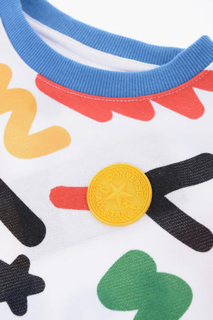 ALL STAR CHUCK TAYLOR Crewneck Printed Sweatshirt and Joggers Set