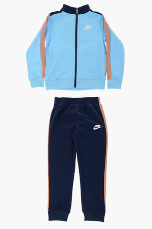 Set Sweatshirt und Joggers mit Kontraststreifen