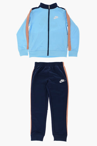 Set Felpa e Joggers con Bande a Contrasto