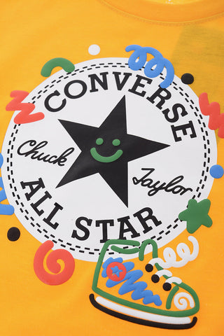 ALL STARCHUCK TAYLOR 티셔츠와 SQUIGGLE 프린트 숏츠 세트