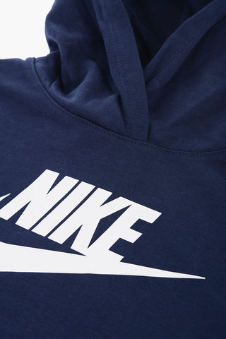 Set Felpa Hoodie e Joggers in Tinta Unita con Logo Stampato