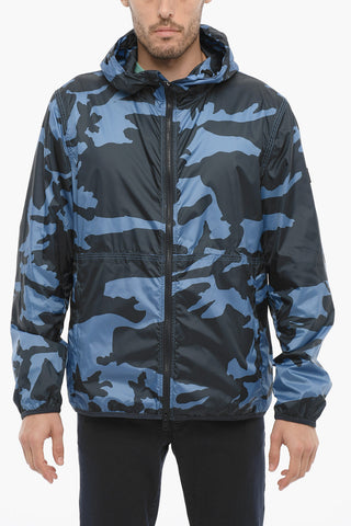 Camouflage SOUTHBAY Windbreaker Jacket with Hood