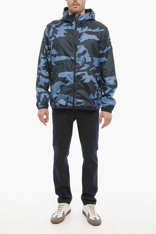 Camouflage SOUTHBAY Windbreaker Jacket with Hood