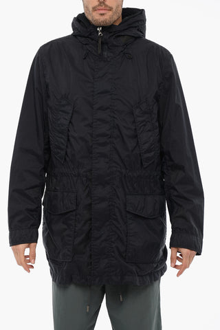 Hooded Nylon Parka
